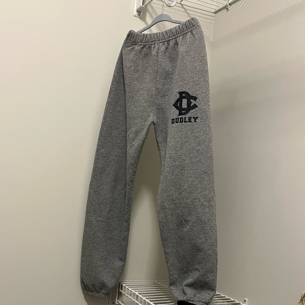 Kids Gray Joggers with Logo from Camp Dudley